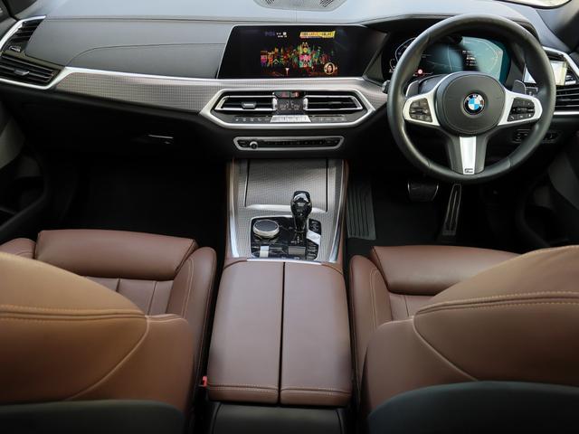 Ｘ５ ｘＤｒｉｖｅ　３５ｄ　Ｍスポーツ　電子制御アダプティブサスペンション　パノラマサンルーフ　ハーマンカードン　ミネラルホワイト　ブラウン内装　ＡＣシュニッツァーフロントスポイラー　ＴＷＳ２１インチ　Ｍドアミラー　オートテールゲート（39枚目）