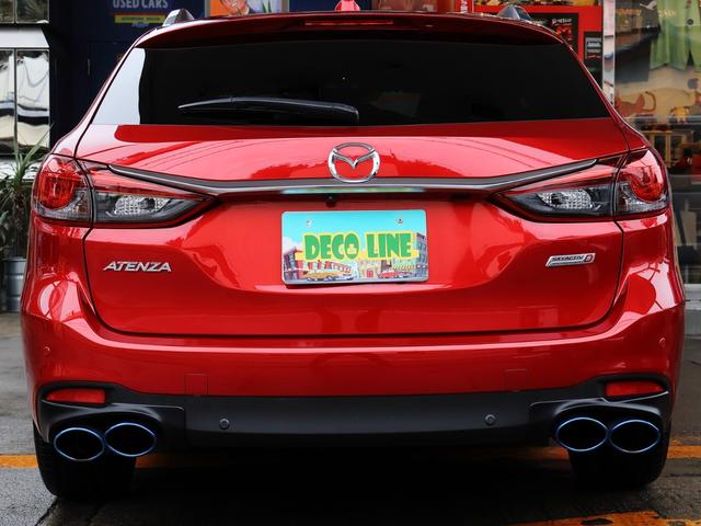 アテンザワゴン XD Lパッケージ クロノスカオスマフラーチタンテール 社外Fスポイラー 社外サイドスカート 6MT クルコン ナビ 地デジTV Bカメラ ETC ヘッドアップディスプレイ BOSE ナッパレザー シートヒーター(30枚目)