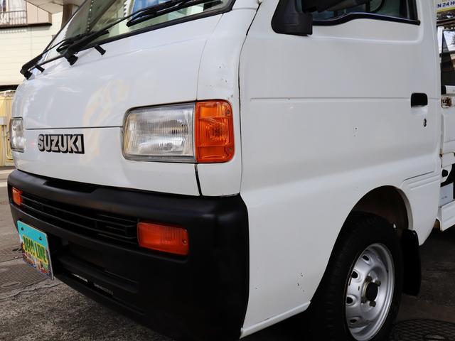 キャリイトラック キンタロウWA 金太郎ダンプ4WD 5速+EL パートタイム4WD(後輪駆動ベース) NEWタイヤ装着 取説記録簿 検令和8年9月 ドアバイザー サイドシルスカッフ リヤゲートチェーン デフロック アクセルロック(20枚目)