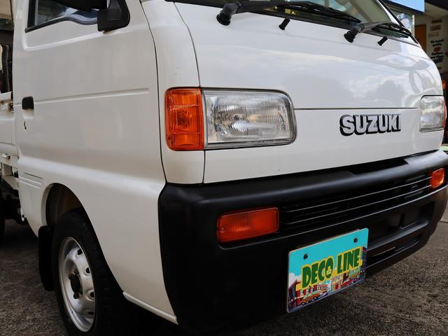 キャリイトラック キンタロウWA 金太郎ダンプ4WD 5速+EL パートタイム4WD(後輪駆動ベース) NEWタイヤ装着 取説記録簿 検令和8年9月 ドアバイザー サイドシルスカッフ リヤゲートチェーン デフロック アクセルロック(21枚目)