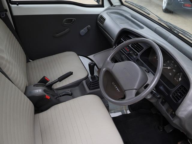 キャリイトラック キンタロウWA 金太郎ダンプ4WD 5速+EL パートタイム4WD(後輪駆動ベース) NEWタイヤ装着 取説記録簿 検令和8年9月 ドアバイザー サイドシルスカッフ リヤゲートチェーン デフロック アクセルロック(23枚目)