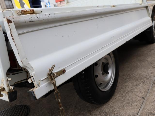 キャリイトラック キンタロウWA 金太郎ダンプ4WD 5速+EL パートタイム4WD(後輪駆動ベース) NEWタイヤ装着 取説記録簿 検令和8年9月 ドアバイザー サイドシルスカッフ リヤゲートチェーン デフロック アクセルロック(43枚目)