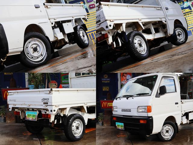 キャリイトラック キンタロウWA 金太郎ダンプ4WD 5速+EL パートタイム4WD(後輪駆動ベース) NEWタイヤ装着 取説記録簿 検令和8年9月 ドアバイザー サイドシルスカッフ リヤゲートチェーン デフロック アクセルロック(73枚目)