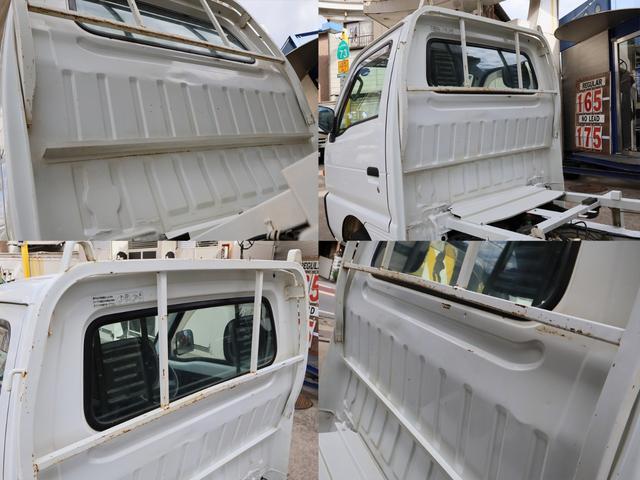 キャリイトラック キンタロウWA 金太郎ダンプ4WD 5速+EL パートタイム4WD(後輪駆動ベース) NEWタイヤ装着 取説記録簿 検令和8年9月 ドアバイザー サイドシルスカッフ リヤゲートチェーン デフロック アクセルロック(78枚目)