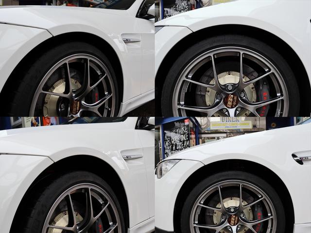 Ｍ３ Ｍ３クーペ　Ｇ－ＰＯＷＥＲ　ＳＫＩスーパーチャージャーシステム　ＥＮＤＬＥＳＳレーシングＭＯＮＯブレーキ　アラゴスタ車高調×エアサス　３Ｄデザイン　ＨＫＳ　ＣＡＭＰ２　　ワンオフマフラー（39枚目）