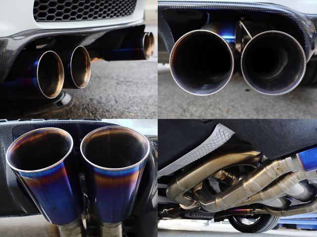 Ｍ３ Ｍ３クーペ　Ｇ－ＰＯＷＥＲ　ＳＫＩスーパーチャージャーシステム　ＥＮＤＬＥＳＳレーシングＭＯＮＯブレーキ　アラゴスタ車高調×エアサス　３Ｄデザイン　ＨＫＳ　ＣＡＭＰ２　　ワンオフマフラー（79枚目）