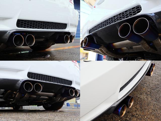 Ｍ３ Ｍ３クーペ　Ｇ－ＰＯＷＥＲ　ＳＫＩスーパーチャージャーシステム　ＥＮＤＬＥＳＳレーシングＭＯＮＯブレーキ　アラゴスタ車高調×エアサス　３Ｄデザイン　ＨＫＳ　ＣＡＭＰ２　　ワンオフマフラー（80枚目）