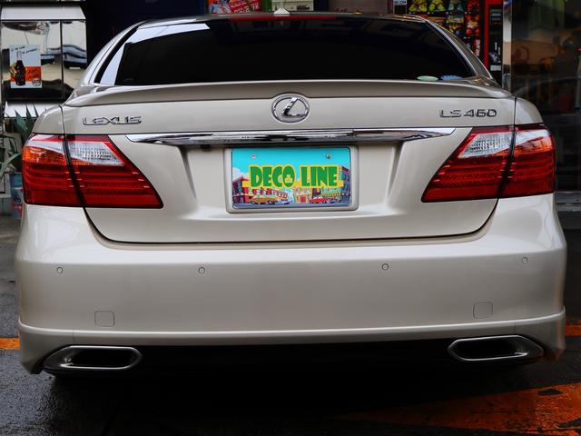 ＬＳ ＬＳ４６０　バージョンＳＺ　中期　Ｃａｒｌｓｓｏｎ２０インチ　ＳＲ　Ｓクロージャ―　アルカンタラルーフライナーＦＳＲスカート＆Ｔスポイラー　Ｐサウンド　黒革シート　シートヒーター＆ベンチレーション　Ａトランク（27枚目）