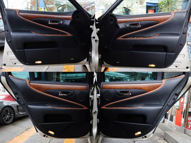 ＬＳ ＬＳ４６０　バージョンＳＺ　中期　Ｃａｒｌｓｓｏｎ２０インチ　ＳＲ　Ｓクロージャ―　アルカンタラルーフライナーＦＳＲスカート＆Ｔスポイラー　Ｐサウンド　黒革シート　シートヒーター＆ベンチレーション　Ａトランク（70枚目）