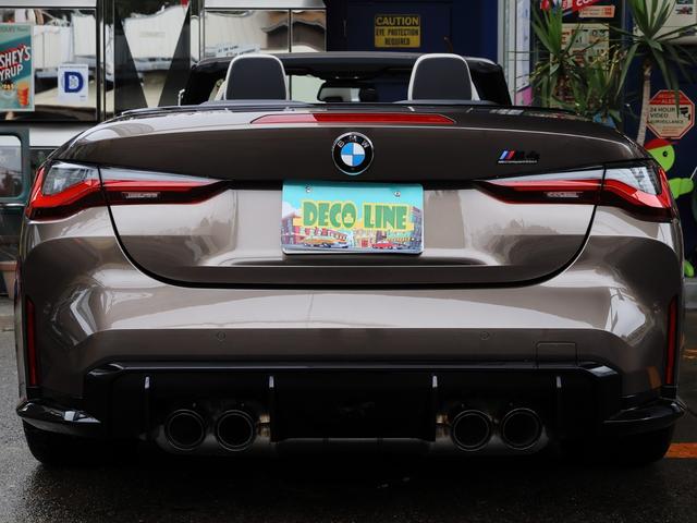 Ｍ４ Ｍ４カブリオレ　コンペティション　Ｍ　ｘＤｒｉｖｅ　法人ワンオーナー　セパンブロンズ　カーブドディスプレイ（ＬＣＩ）　アイボリーホワイトインテリア　セラミックカーボンブレーキ　全周囲カメラ　レーザーライト　ハーマンカードン　アクティブクルコン（35枚目）