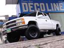 ＧＭＣ Ｋ－１５００ ベースグレード　Ｋ－１５００　エクストラキャブ　４ＷＤ　シボレーフェイス変更　リフトアップ　ＸＥＮＯＮオーバーフェンダー　ヘッドライナー　ヒッチメンバー　令和５年整備時交換部品あり　オールペン　ホイールチッピング塗装（2枚目）