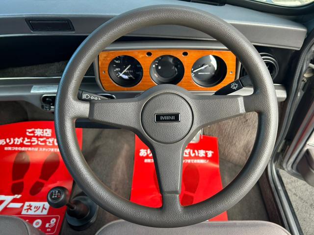 MINI(ローバー)メイフェア 4速マニュアル 走行8000キロ 修復歴無し ワンオーナー ディーラー車 12インチAW フェンダーミラー キャブレターの中古車詳細 | 中古車検索ならKuruTown(クルタウン)
