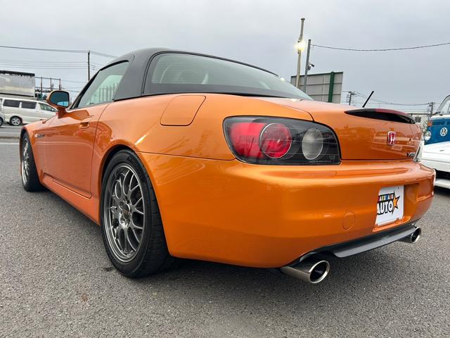 Ｓ２０００ タイプＶ　２．０タイプＶ　ＶＧＳ　純正６速マニュアル　オーリンズ車高調　ハードトップ　ＢＢＳアルミホイール　黒レザーシート　修復歴無し　ニューイモラオレンジパール（9枚目）