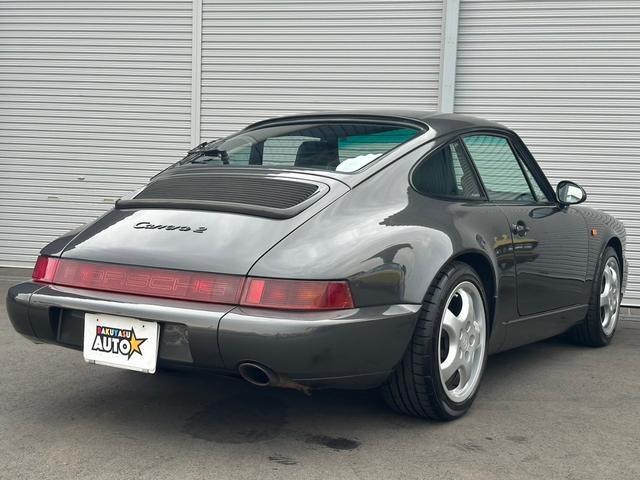 ９１１ ９１１カレラ２　純正５速　左ハンドル　Ｔｙｐｅ９６４モデル　黒革シート　ＭＩＺＷＡディーラー車　修復歴無し　車検令和８年２月（10枚目）