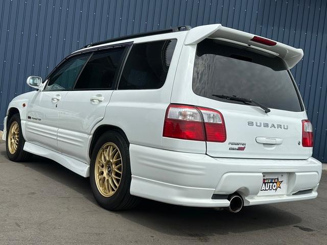 フォレスター Ｓ／ｔｂ－ＳＴｉ　４ＷＤ　ターボ　走行６８０００キロ　ＳＦ５　修復歴無し　車検令和７年９月　ＥＴＣ　キーレス　ルーフレール　アルミホイール（9枚目）