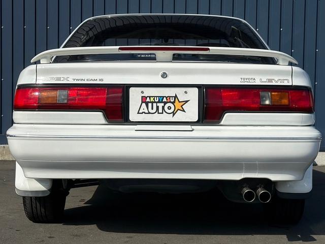 カローラレビン ＧＴ　ＡＰＥＸ　ＡＥ９２　ワンオーナー　４ＡＧ　５速ＭＴ　記録簿　純正アルミホイール　フロントフォグランプ（11枚目）