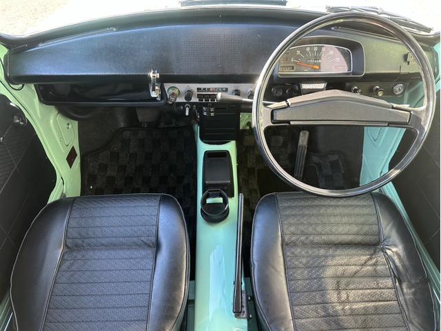 ミニカ スーパーデラックス　車検令和８年７月　走行７３０００キロ　ＥＴＣ　修復歴無し　４速コラムシフト　元二桁ナンバー　全塗装済み（22枚目）