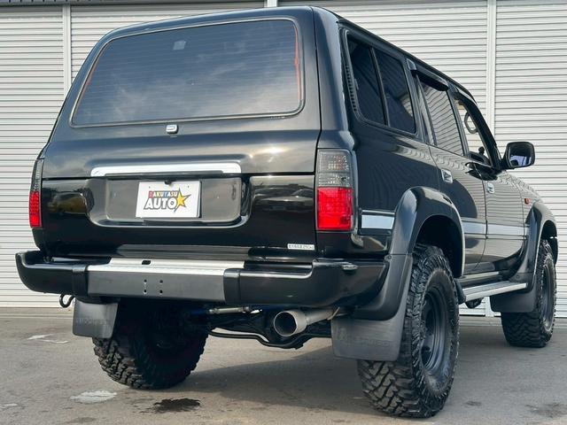 ランドクルーザー８０ ＶＸリミテッド　４ＷＤ　修復歴無し　車検令和８年２月　ＦＺＪ８０Ｇ　オートクルーズコントロール　ナビ　ＴＶ　ＤＶＤ再生　サンルーフ　１６インチアルミホイール　ＥＴＣ　リフトアップ（11枚目）