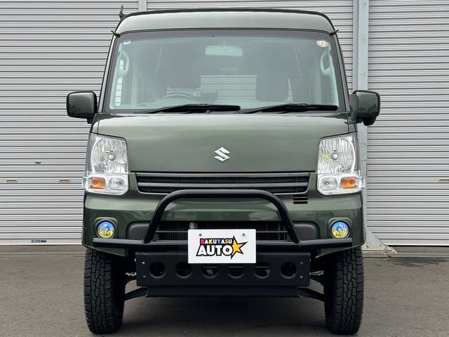 エブリイ ジョインターボ　ハイルーフ　４ＷＤ　純正５速　修復歴無し　ＤＡ１７Ｖ　ＩＣターボ　Ｆｏｒｅｓｔ　Ａｕｔｏ　Ｆａｃｔｏｒｙカスタム　リフトアップ　グリルガード　リアピラーバー　１４インチアルミ　ナビ・ＴＶ　５ＭＴ（6枚目）