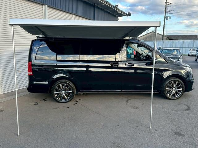 Vクラス V220d マルコポーロホライゾン ディーゼルターボ 走行68000キロ 車検令和8年7月 ポップアップルーフ 両側電動スライドドア 電動リアゲート 本革シート 全周囲カメラ  アルミホイール フロントフォグランプ シートエアコン(8枚目)