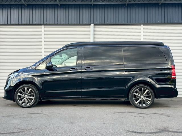 Vクラス V220d マルコポーロホライゾン ディーゼルターボ 走行68000キロ 車検令和8年7月 ポップアップルーフ 両側電動スライドドア 電動リアゲート 本革シート 全周囲カメラ  アルミホイール フロントフォグランプ シートエアコン(10枚目)