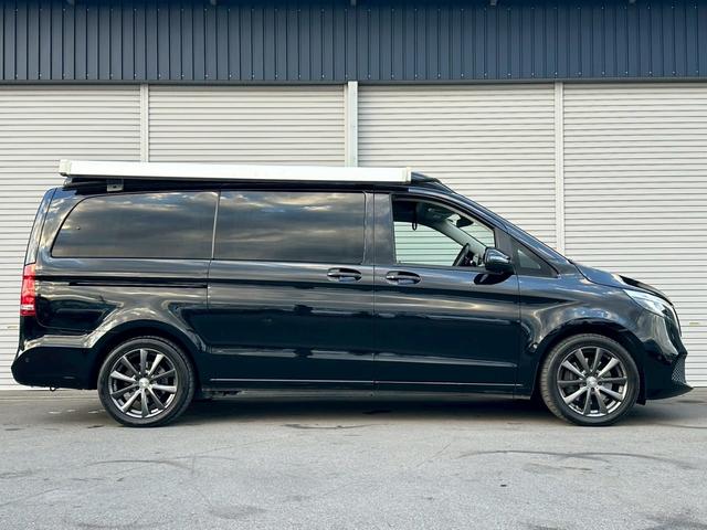 Vクラス V220d マルコポーロホライゾン ディーゼルターボ 走行68000キロ 車検令和8年7月 ポップアップルーフ 両側電動スライドドア 電動リアゲート 本革シート 全周囲カメラ  アルミホイール フロントフォグランプ シートエアコン(11枚目)