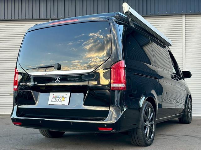 Vクラス V220d マルコポーロホライゾン ディーゼルターボ 走行68000キロ 車検令和8年7月 ポップアップルーフ 両側電動スライドドア 電動リアゲート 本革シート 全周囲カメラ  アルミホイール フロントフォグランプ シートエアコン(16枚目)