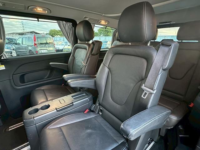 Vクラス V220d マルコポーロホライゾン ディーゼルターボ 走行68000キロ 車検令和8年7月 ポップアップルーフ 両側電動スライドドア 電動リアゲート 本革シート 全周囲カメラ  アルミホイール フロントフォグランプ シートエアコン(27枚目)