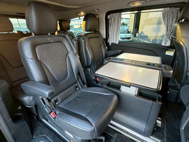 Vクラス V220d マルコポーロホライゾン ディーゼルターボ 走行68000キロ 車検令和8年7月 ポップアップルーフ 両側電動スライドドア 電動リアゲート 本革シート 全周囲カメラ  アルミホイール フロントフォグランプ シートエアコン(31枚目)