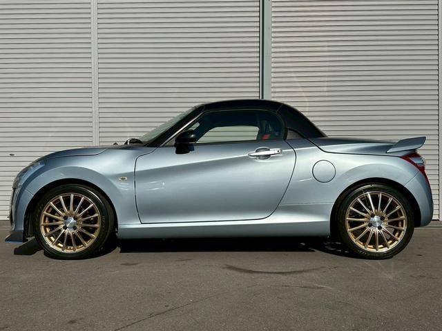 コペン ローブ S ターボ MTモード 純正レカロシート フジツボマフラー タナベタワーバー D-SPORTトランクバー フロアAT タイミングチェーン ETC 16インチアルミ プッシュスタート フロントフォグランプ(7枚目)