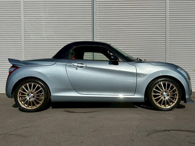 コペン ローブ S ターボ MTモード 純正レカロシート フジツボマフラー タナベタワーバー D-SPORTトランクバー フロアAT タイミングチェーン ETC 16インチアルミ プッシュスタート フロントフォグランプ(8枚目)