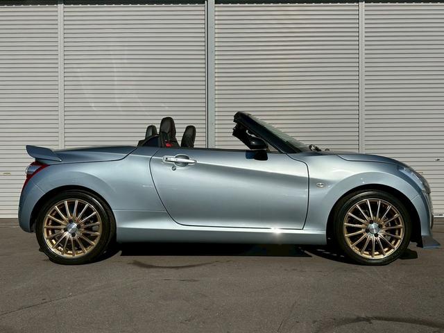 コペン ローブ S ターボ MTモード 純正レカロシート フジツボマフラー タナベタワーバー D-SPORTトランクバー フロアAT タイミングチェーン ETC 16インチアルミ プッシュスタート フロントフォグランプ(10枚目)