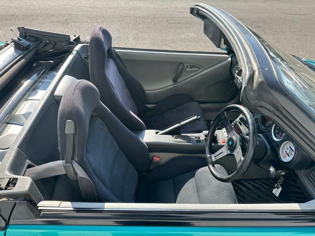 ビート ベースグレード　純正５速　ＰＰ１　車検令和８年５月　Ｗｅｄｓ　Ｓｐｏｒｔ　１４インチアルミホイール　ストラットタワーバー　ミッドシップ　ＥＴＣ　ＴＶ　５ＭＴ　マニュアル車（19枚目）