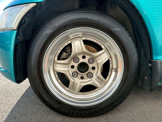 ビート ベースグレード　純正５速　ＰＰ１　車検令和８年５月　Ｗｅｄｓ　Ｓｐｏｒｔ　１４インチアルミホイール　ストラットタワーバー　ミッドシップ　ＥＴＣ　ＴＶ　５ＭＴ　マニュアル車（51枚目）