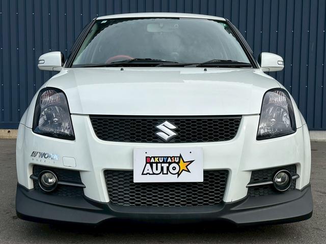 スイフト スポーツ 純正5速 GReddy車高調 WORK17インチアルミホイール タイミングチェーン ZC31S 修復歴無し 5MT マニュアル車 フロントフォグランプ(6枚目)