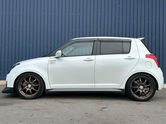スイフト スポーツ 純正5速 GReddy車高調 WORK17インチアルミホイール タイミングチェーン ZC31S 修復歴無し 5MT マニュアル車 フロントフォグランプ(7枚目)