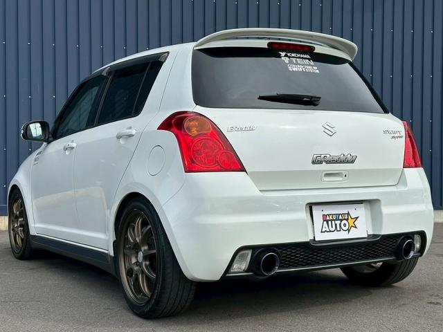 スイフト スポーツ 純正5速 GReddy車高調 WORK17インチアルミホイール タイミングチェーン ZC31S 修復歴無し 5MT マニュアル車 フロントフォグランプ(11枚目)