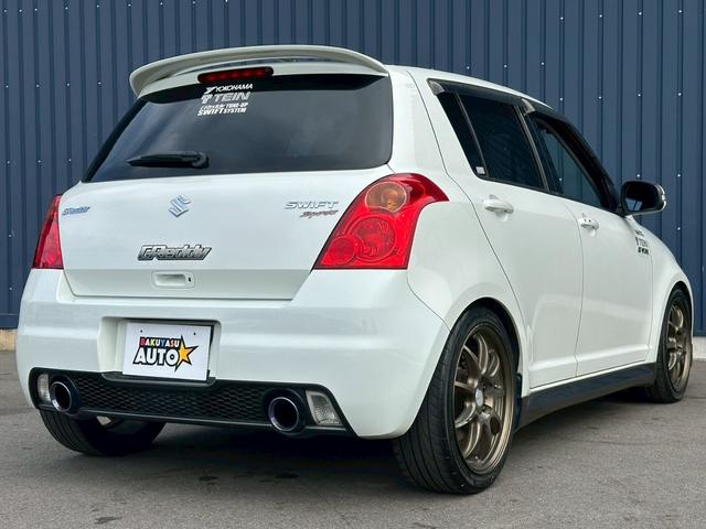 スイフト スポーツ 純正5速 GReddy車高調 WORK17インチアルミホイール タイミングチェーン ZC31S 修復歴無し 5MT マニュアル車 フロントフォグランプ(12枚目)