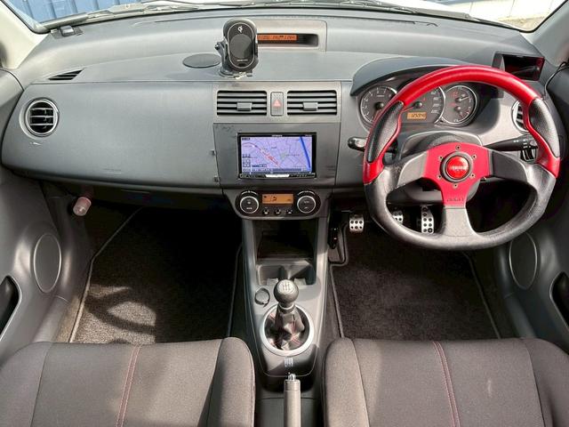 スイフト スポーツ 純正5速 GReddy車高調 WORK17インチアルミホイール タイミングチェーン ZC31S 修復歴無し 5MT マニュアル車 フロントフォグランプ(24枚目)