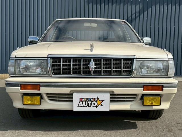 セドリック ブロアム ベンコラ Y31 ワンオーナー 6人乗り 修復歴無し 走行86000キロ車検令和9年8月 VG20エンジン 後席パワーシート フロントフォグランプ(6枚目)