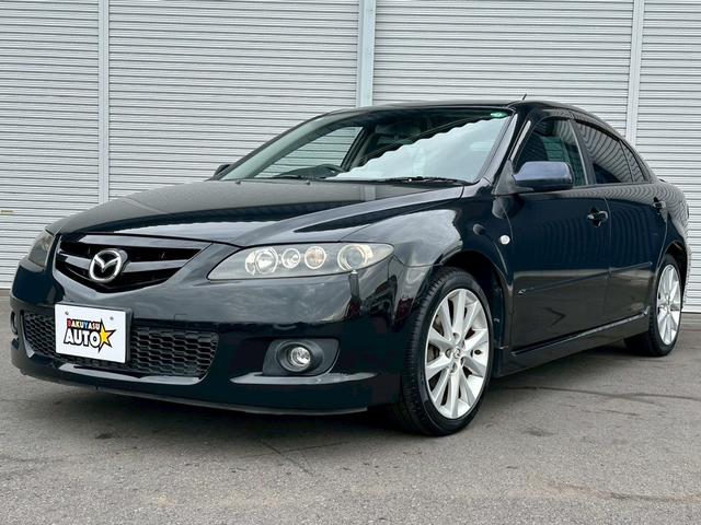 アテンザスポーツ ２３Ｓ　純正６速　走行６１０００キロ　後期　クラッチディスク交換済み　バックカメラ　修復歴無し　ＧＧ３Ｓ　６ＭＴ　マニュアル車　フロントフォグランプ　アルミホイール（9枚目）