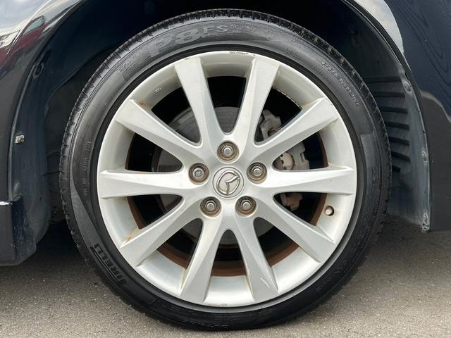 アテンザスポーツ ２３Ｓ　純正６速　走行６１０００キロ　後期　クラッチディスク交換済み　バックカメラ　修復歴無し　ＧＧ３Ｓ　６ＭＴ　マニュアル車　フロントフォグランプ　アルミホイール（50枚目）