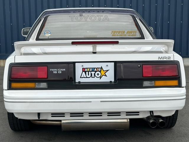 ＭＲ２ Ｇ　純正５速　ＡＷ１１　ノーマルルーフ　４ＡＧエンジン搭載　Ｆ・Ｒタワーバー　タイミングベルト交換ステッカー有　ＴＲＤ１５インチアルミホイール　５ＭＴ　マニュアル車　フロントフォグランプ（15枚目）