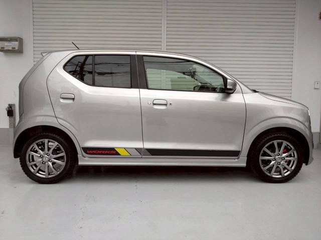 アルトワークス ベースグレード ターボ 純正5速 修復歴無し HA36S タイミングチェーン 車検令和9年4月 15インチアルミホイール プッシュスタート 純正RECAROシート オートライト 5MT フロントフォグランプ(8枚目)