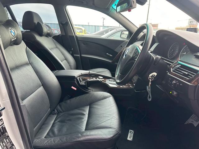 ５シリーズ ５２５ｉハイラインパッケージ　ＢＢＳアルミホイール　サンルーフ　黒革シート　ディーラー車　メモリー機能付きパワーシート　ＭＴモード付き（19枚目）