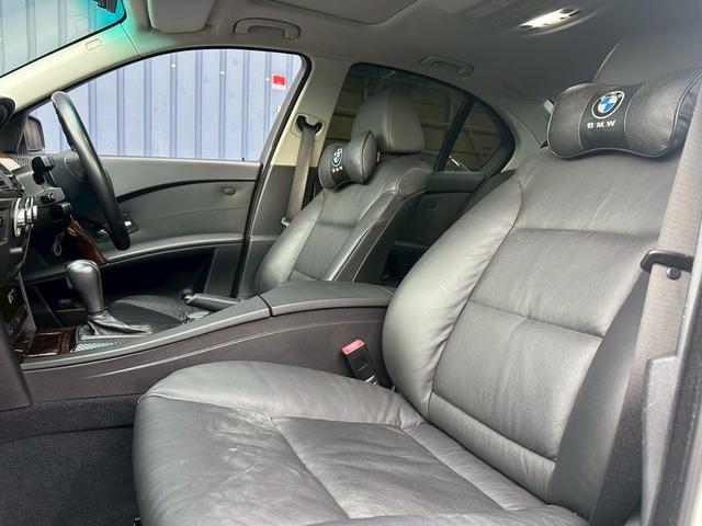 ５シリーズ ５２５ｉハイラインパッケージ　ＢＢＳアルミホイール　サンルーフ　黒革シート　ディーラー車　メモリー機能付きパワーシート　ＭＴモード付き（22枚目）