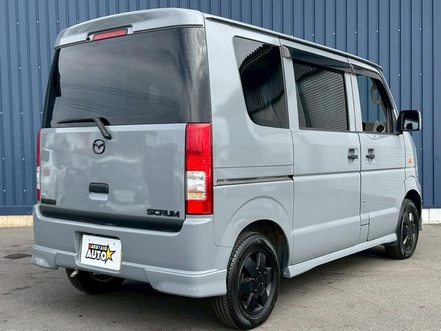 スクラムワゴン ＰＺターボ　ロールーフ　片側パワースライドドア　タイミングチェーン　修復歴無し　車検令和９年８月　ＤＧ６４Ｗ　アルミホイール　フロントフォグランプ（12枚目）