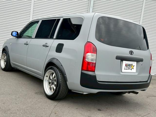 プロボックス ＤＸコンフォート　フルラッピング　車高調　オーバーフェンダー　タナベタワーバー　修復歴無し　タイミングチェーン　１ＮＺエンジン　アルミホイール（11枚目）