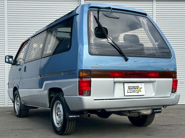 バネットラルゴコーチ スーパークルージング 純正5速 ワンオーナー サンルーフ 元2桁ナンバー 修復歴無し 車検令和8年9月 走行57000キロ 5MT マニュアル車(11枚目)