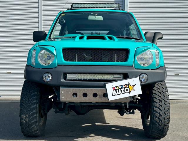 ジムニー ＸＡ　４ＷＤ　ターボ　ＪＢ２３Ｗ　タイミングチェーン　１６インチアルミホイール　フロントフォグランプ　リフトアップ　ＥＴＣ　ＤＶＤ・ＣＤ再生　ナビ付き（6枚目）